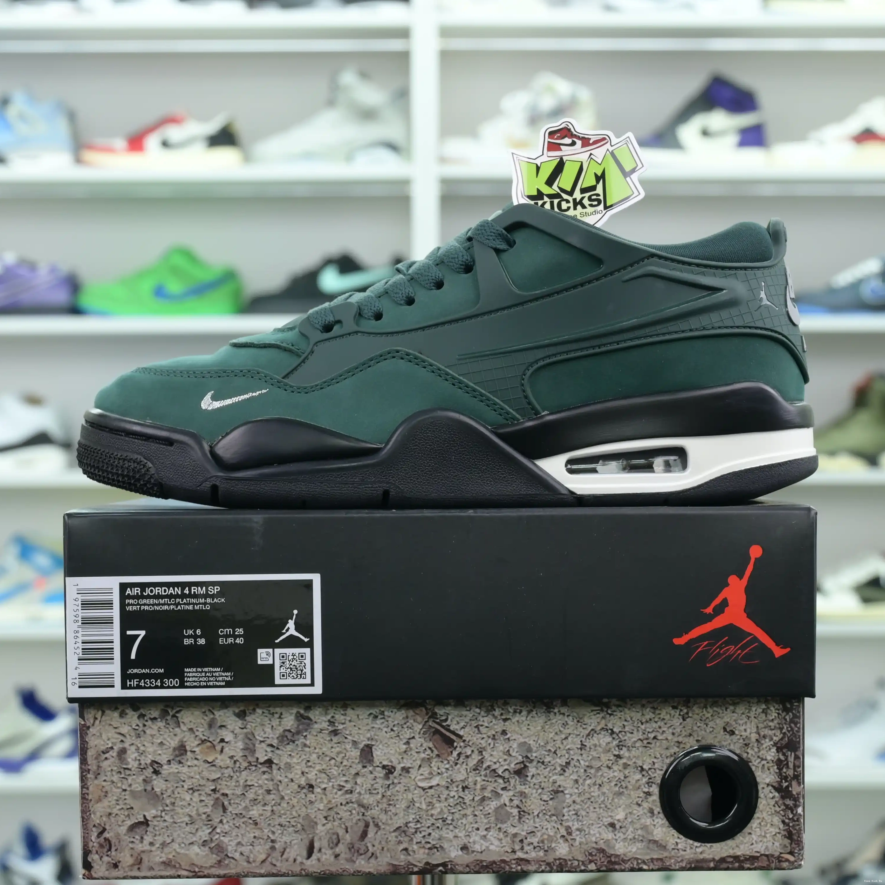 Air x Kimikick Nigel Jordan 4RM Jordan Sylvester 0728